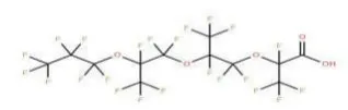 PERFLUORO(2,5,8-TRIMETHYL-3,6,9-TRIOXADECANOIC) ACID Cas 65294-16-8
